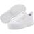 Basket Puma Mayze Lth PS - blanc/doré BLANC 1 - vertbaudet enfant 