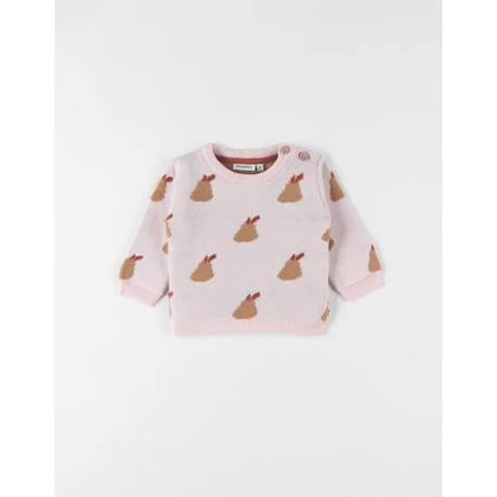 Pull en tricot jacquard motif poires ROSE 1 - vertbaudet enfant 