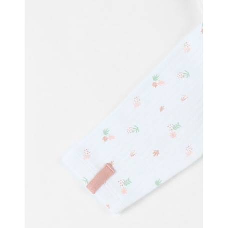 Pyjama 1 pièce fleuri en jersey ROSE 4 - vertbaudet enfant 