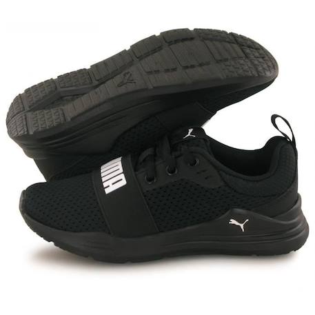 Baskets - Garçon - PUMA - Wired Run - Noir NOIR 2 - vertbaudet enfant 