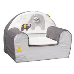 Chambre et rangement-Chambre-Fauteuil enfant - SAUTHON - Club Babyfan - Gris - Tissu - Mixte