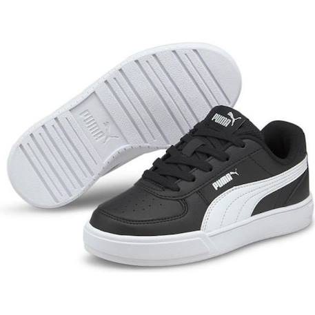 Baskets enfant Puma Caven - noir/blanc NOIR 1 - vertbaudet enfant 