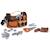 SMOBY Black + Decker Caisse à Outils Tissu + 4 Acs ORANGE 1 - vertbaudet enfant 