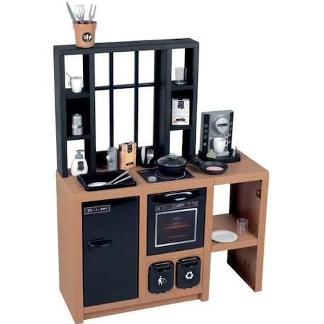 Cuisine pour enfants Smoby Loft avec 32 accessoires, design industriel, dès 3 ans MARRON 1 - vertbaudet enfant 