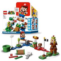 Jouet-LEGO® Super Mario 71360 Pack de Démarrage Les Aventures de Mario, Jouet, Figurine Interactive