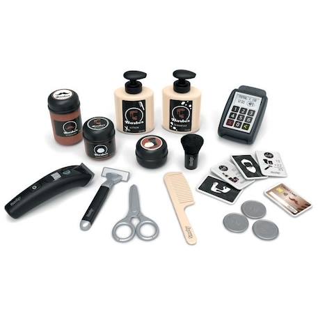 Smoby Barber & cut - Barber Shop - 19 accessoires inclus - dès 3 ans NOIR 5 - vertbaudet enfant 