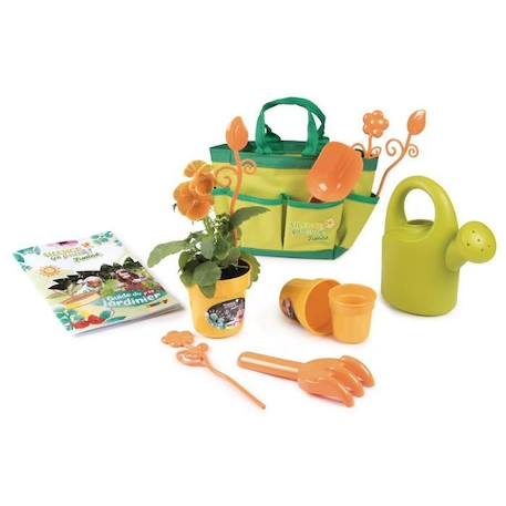 SMOBY - Silence ça Pousse Sac de jardinage + accessoires - Fabrication française VERT 1 - vertbaudet enfant 