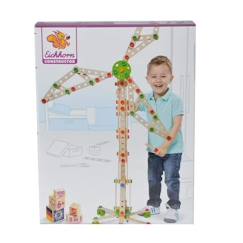 Jouet-Jeux d'imagination-EICHHORN CONSTRUCTION 300pcs Eolienne 8 en 1