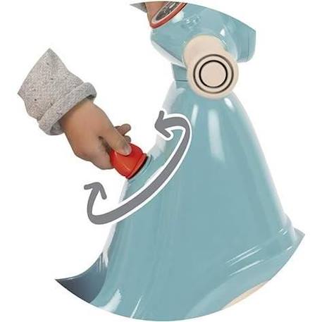 Porteur Scooter - Smoby - Bleu - Pour Bébé de 18 mois - Coffre à jouets sous le siège - L‎64,5 x l34 x H47,5 cm BLEU 3 - vertbaudet enfant 