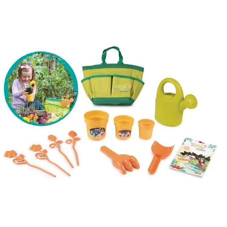 SMOBY - Silence ça Pousse Sac de jardinage + accessoires - Fabrication française VERT 3 - vertbaudet enfant 