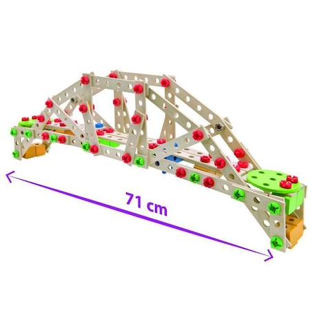 EICHHORN CONSTRUCTION 300pcs Eolienne 8 en 1 MARRON 3 - vertbaudet enfant 