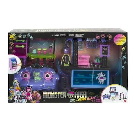 Coffret décor de café : Au Cercueil Gourmand - Figurine Monster High - 4 ans et + BLEU 3 - vertbaudet enfant 