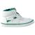 Basket Cuir Clarks Enfant City Flake K - Blanc - Lacets - Confort exceptionnel BLANC 2 - vertbaudet enfant 