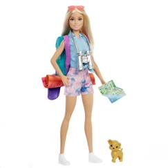 Jouet-Barbie - Barbie Malibu Camping - Poupée mannequin - Dès 3 ans HDF73