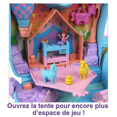 Polly Pocket - Sac Lama Surprises - Grand Coffret - Multicolore - 4 ans et + BLEU 5 - vertbaudet enfant 