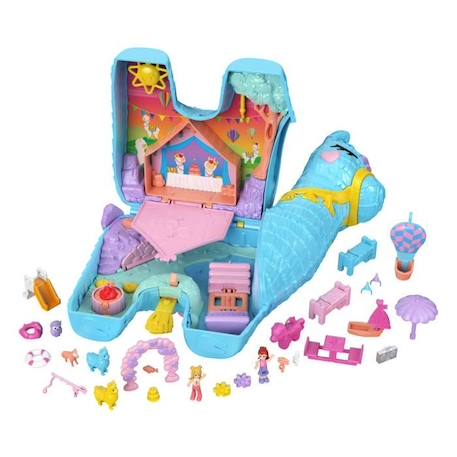 Polly Pocket - Sac Lama Surprises - Grand Coffret - Multicolore - 4 ans et + BLEU 2 - vertbaudet enfant 