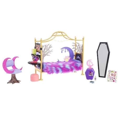 Coffret Chambre de Clawdeen Wolf - Monster High - Accessoire poupée - 4 ans et + VIOLET 1 - vertbaudet enfant 