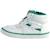 Basket Cuir Clarks Enfant City Flake K - Blanc - Lacets - Confort exceptionnel BLANC 1 - vertbaudet enfant 