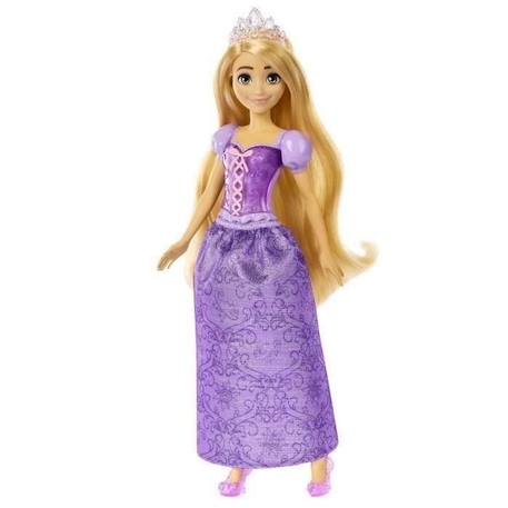 Mattel Princesses Disney Coffret de 3 poupées Tiana + Rapunzel + Ariel +accessoires et décors à double face à colorier, HLW45 BLANC 4 - vertbaudet enfant 