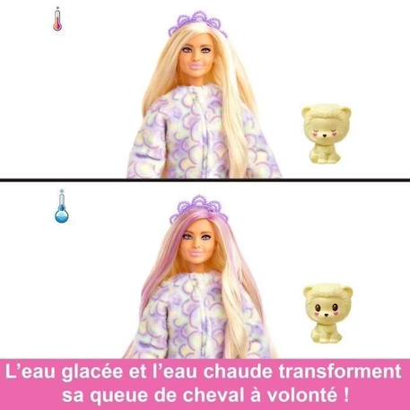 Barbie® Poupée Barbie Cutie Reveal Lion T-Shirt Confort - Poupée mannequin - 3 ans et + ROSE 5 - vertbaudet enfant 