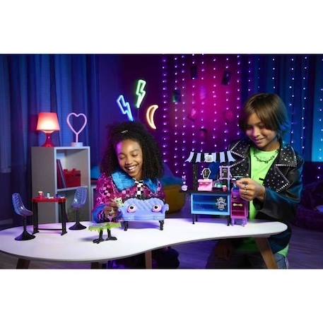 Coffret décor de café : Au Cercueil Gourmand - Figurine Monster High - 4 ans et + BLEU 4 - vertbaudet enfant 