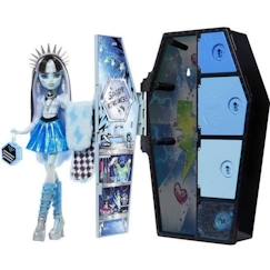 -Monster High - Casiers Secrets de Frankie Stein Look Irisé - Poupée - MONSTER HIGH - HNF75