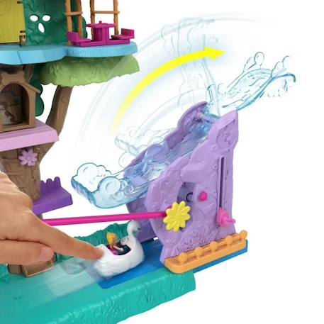 Polly Pocket - Maison Dans Les Arbres - poupée mini-univers - 4 ans et + VIOLET 2 - vertbaudet enfant 