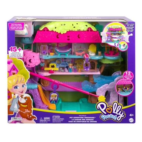 Polly Pocket - Maison Dans Les Arbres - poupée mini-univers - 4 ans et + VIOLET 6 - vertbaudet enfant 