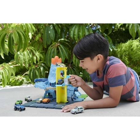 Circuit voiture miniature - MATTEL - MATCHBOX VOLCANO SONORE - Multicolore - Garçon - 3 ans et + JAUNE 2 - vertbaudet enfant 