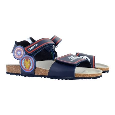 Sandales enfant Geox - Ghita Marine - Scratch - Confortable BLEU 3 - vertbaudet enfant 