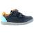 Basket Clarks enfant - CLARKS - Rex Quest T - Navy combi - Scratch - Confort exceptionnel BLEU 2 - vertbaudet enfant 