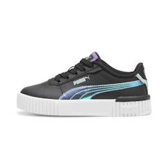 Chaussures-Chaussures fille 23-38-Basket à Lacets Junior Puma Carina - Noir/Violet