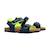 Sandale Enfant Geox Ghita - Navy-Fluo Jaune - Ouvert - Confort Exceptionnel JAUNE 3 - vertbaudet enfant 