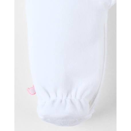 Pyjama 1 pièce licorne en velours BLANC 3 - vertbaudet enfant 