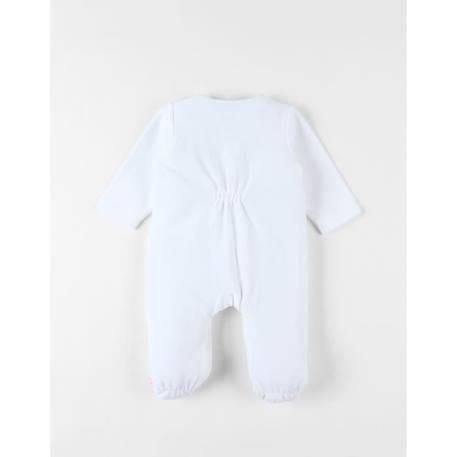 Pyjama 1 pièce licorne en velours BLANC 2 - vertbaudet enfant 