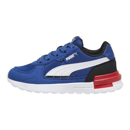 Basket à Lacets Junior Puma Graviton Ac Ps - Bleu BLEU 1 - vertbaudet enfant 