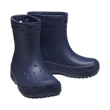 Botte Crocs Enfant Junior Classic K - Bleu-Marine - Résistant à l'eau - Confort exceptionnel BLEU 3 - vertbaudet enfant 