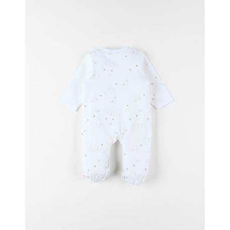 Pyjama naissance 1 pièce éléphant en jersey BLANC 2 - vertbaudet enfant 