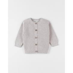 Cardigan en tricot fin chiné  - vertbaudet enfant