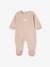 Lot de 3 dors-bien en velours bébé BASICS Lot camel+Lot cappuccino+Lot rose poudré 2 - vertbaudet enfant 