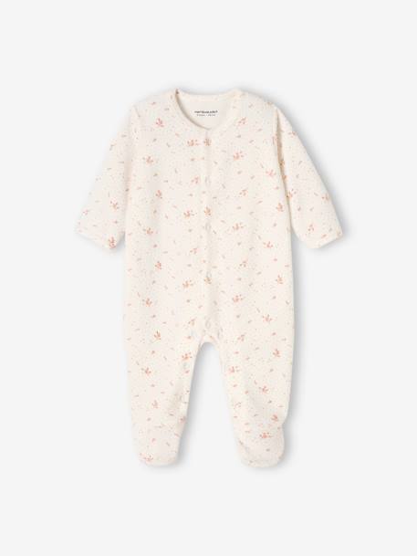 Lot de 3 dors-bien en velours ouverture naissance bébé lot bois de rose+Lot jaune d'or+Lot vert d'eau 4 - vertbaudet enfant 