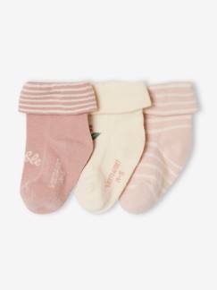 -Lot de 2 paires de chaussettes "adorable" bébé fille