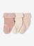 Lot de 2 paires de chaussettes 'adorable' bébé fille bois de rose 1 - vertbaudet enfant 