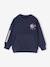 Sweat col rond sport garçon bleu nuit 1 - vertbaudet enfant 