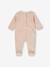 Lot de 3 dors-bien en velours bébé BASICS Lot camel+Lot cappuccino+Lot rose poudré 5 - vertbaudet enfant 