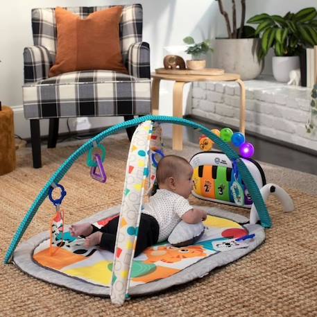 BABY EINSTEIN, Tapis d'éveil 4-en-1 Kickin’ Tunes™, apprentissage musique et langues BLEU 2 - vertbaudet enfant 