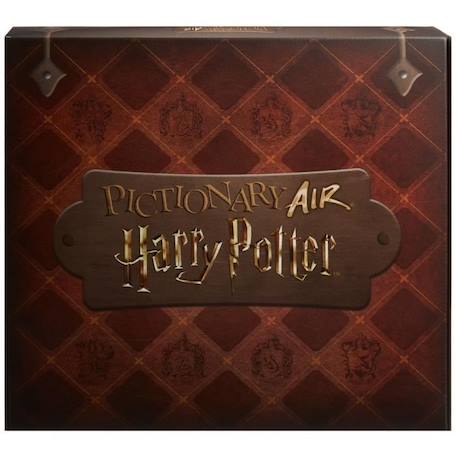 Mattel Games - Pictionary Air Harry Potter - Jeu d'ambiance et de dessin - Dès 8 ans HDC61 MARRON 3 - vertbaudet enfant 