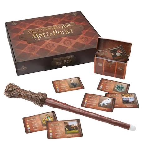 Mattel Games - Pictionary Air Harry Potter - Jeu d'ambiance et de dessin - Dès 8 ans HDC61 MARRON 2 - vertbaudet enfant 