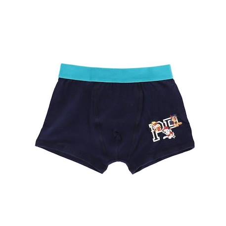 PAW PATROL - Lot De 5 Boxers Pat Patrouille - Garçon BLEU 3 - vertbaudet enfant 