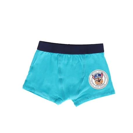 PAW PATROL - Lot De 5 Boxers Pat Patrouille - Garçon BLEU 2 - vertbaudet enfant 